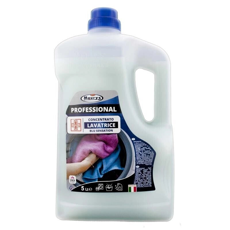 MAURY'S PROFESSIONAL 5LT DETERGENTE LAVATRICE BLU SENSATION