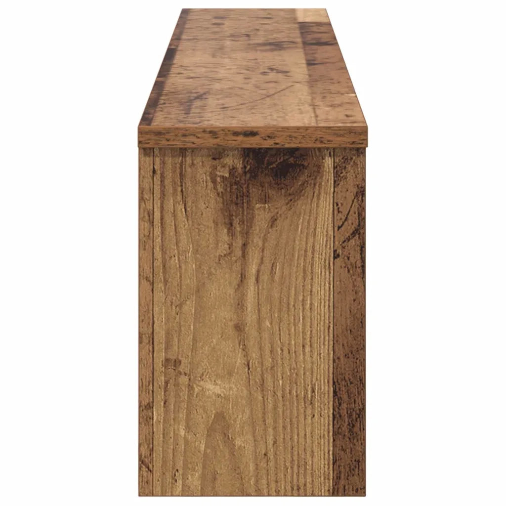 Appendiabiti a muro Legno vecchio 100 x 16 x 26 cm 874329