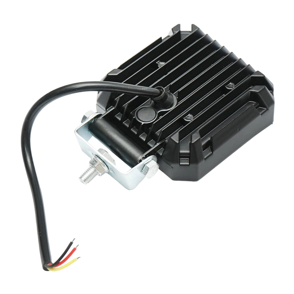 Proiettore LED, 10-30V, 15W, 101x101x32mm, con accessori di montaggio, Breckner Germany