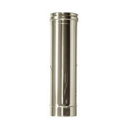 Canna fumaria DN 160 L 0.5 mt  L 500mm tubo acciaio inox 316