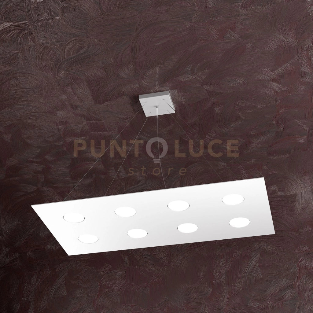 AREA SOSPENSIONE 8 LUCI BIANCO 1127-S8 R-BI