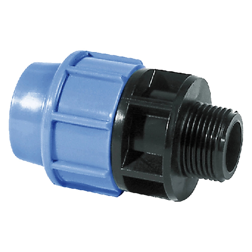 RACCORDO MASCHIO Ø 50 x 11/2  - UNIDELTA