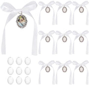 Set di 10 Hanger per Corone di Fiancata in Argento Antico