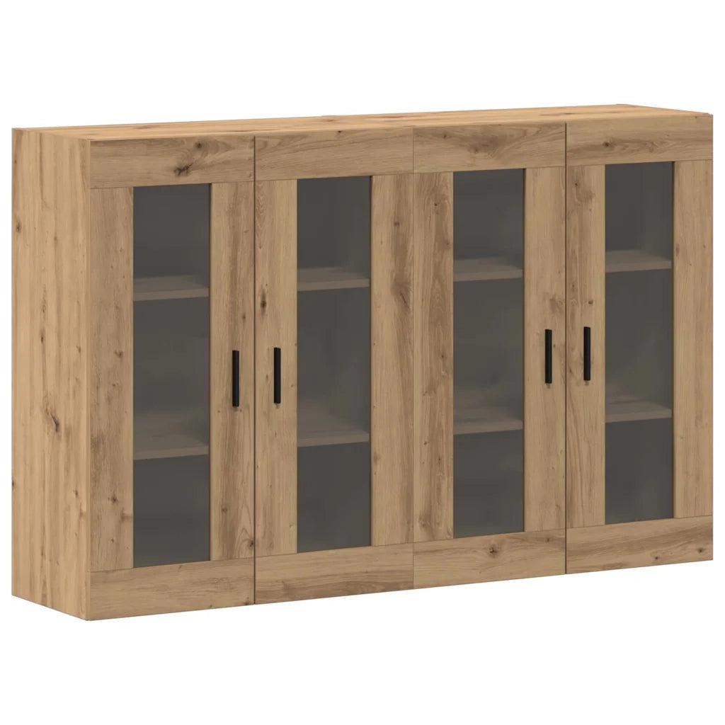 Armadi da Muro 2 pcs rovere artigianale 69,5 x 34 x 90 cm