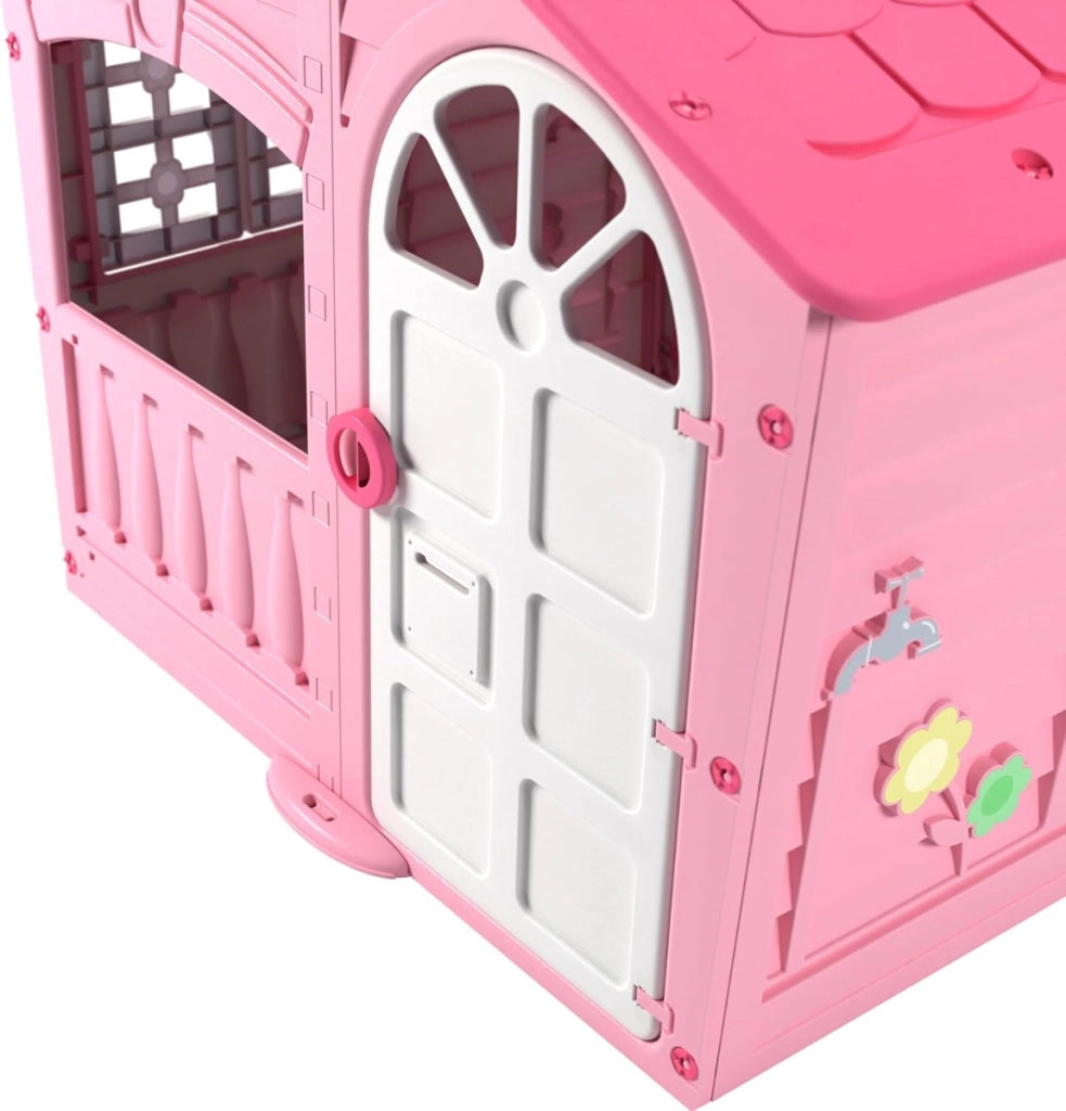 Casetta da giardino per bambini Casa per bambini di plastica per interno. Casetta per bambini da giardino. Robusta e res