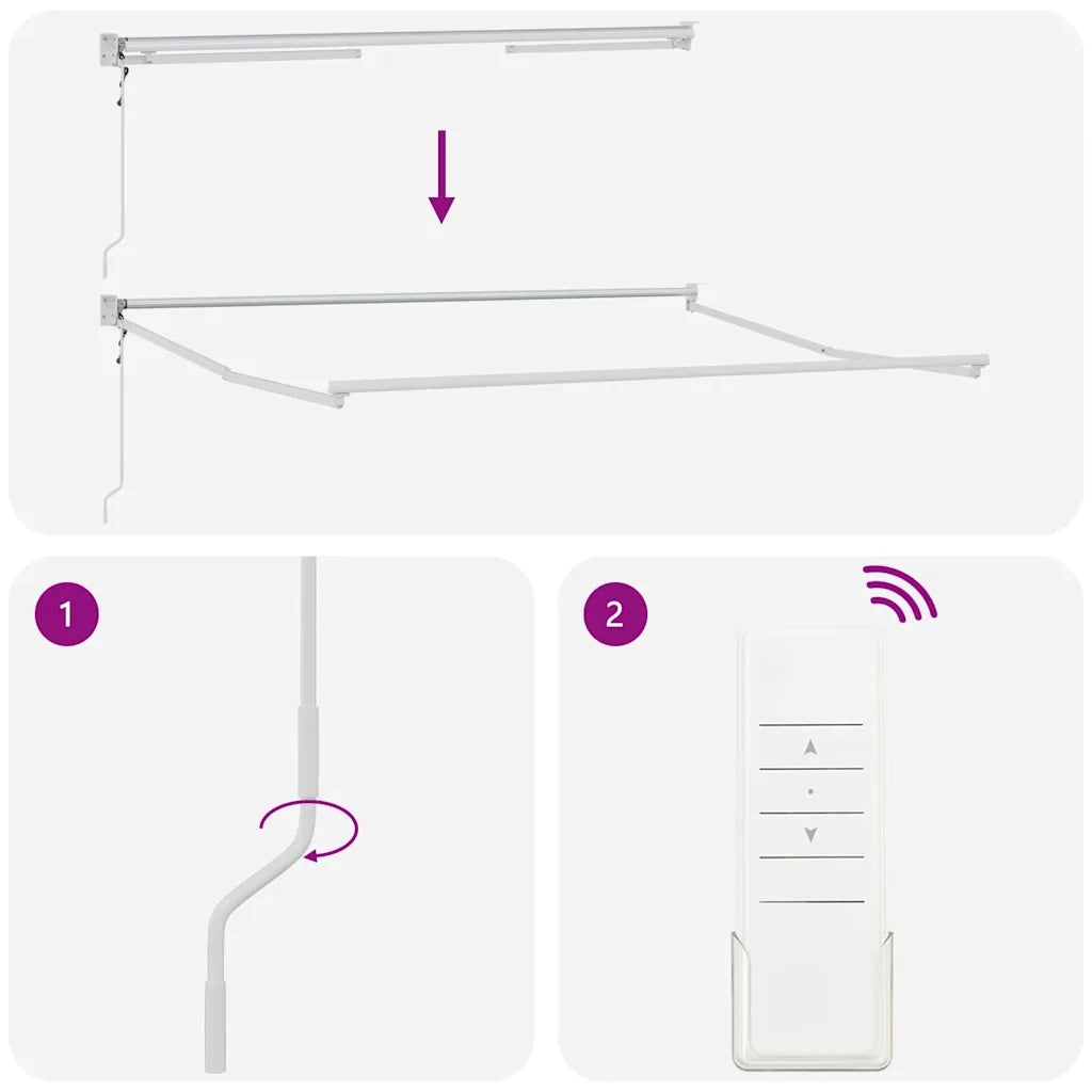 Tenda Retrattile Multicolore 300 x 250 cm 3330024