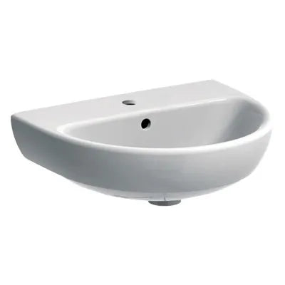 Lavabo sospeso Geberit 45 cm in ceramica bianco  Selnova