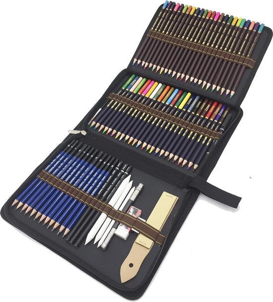Set di Pastelli a Colori e Tecnici per Artisti