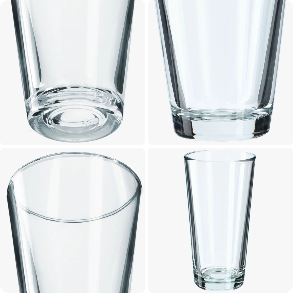 Set di 8 bicchieri KADAX da 340 ml per bevande, bibite e acqua.