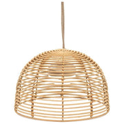 NewGarden LUMBOHXNW BOSSA Lampada a Sospensione a Batteria Ricaricabile 9W LED 35 cm Diametro 22 cm Altezza colore Naturale