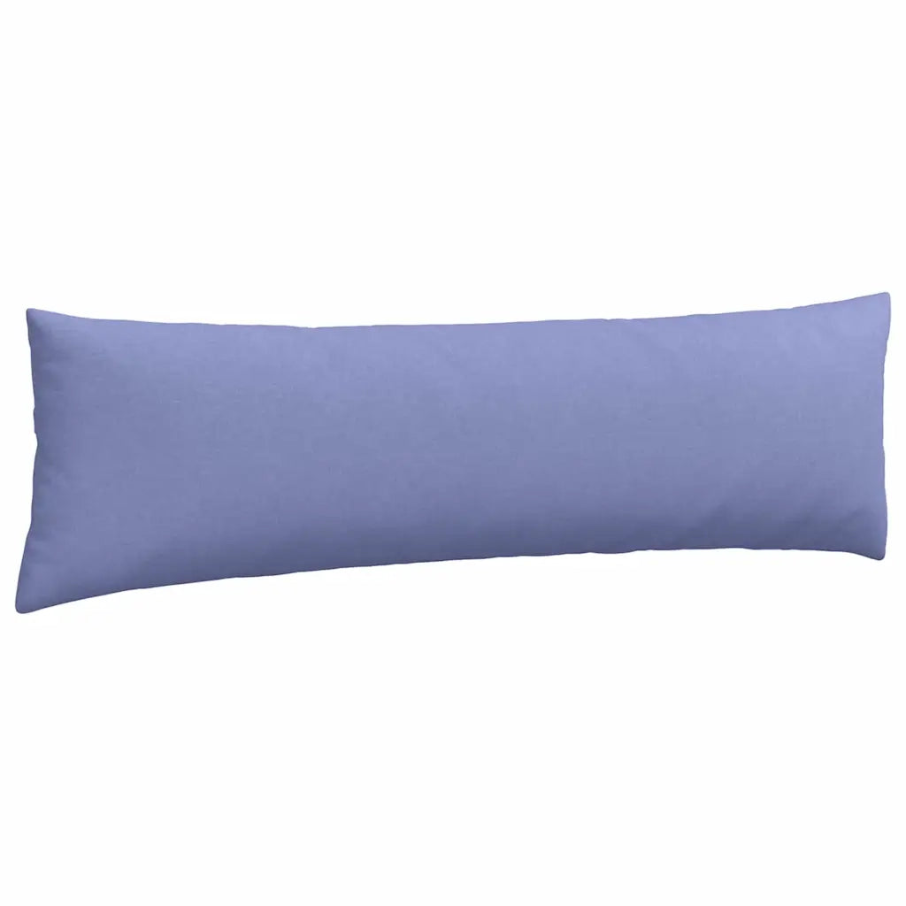 Cuscini da Divano 2 pz-Set di 2 Cuscini per Sofa Blu jeans 145 x 40 cm Tessuto