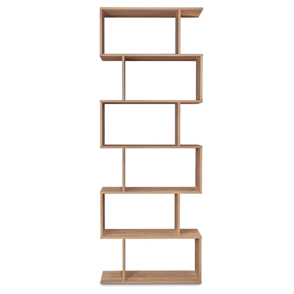 IDMarket - Libreria form S faggio look 189 cm SOFIA