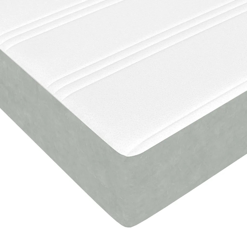 Struttura del letto Grigio chiaro 180 x 200 cm Tessuto 3398425