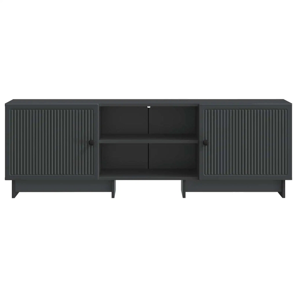 Mobile TV-Credenza per TV Nero 150 x 31 x 50 cm Legno ingegnerizzato 738268