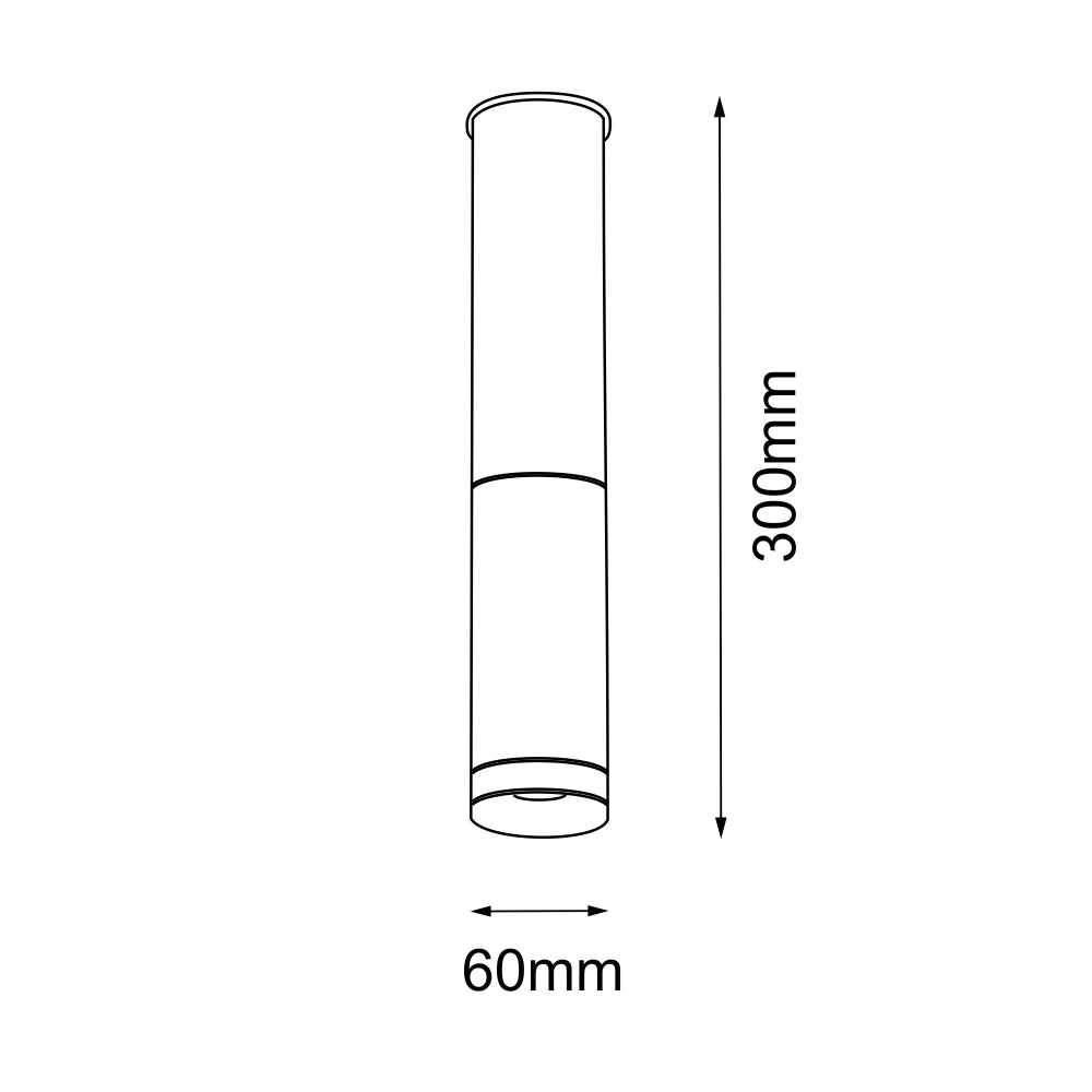 Spot soffitto tondo nero ottone GU10 10W Kavos Amplex