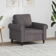 Poltrona Grigia 60 cm in Similpelle 359496