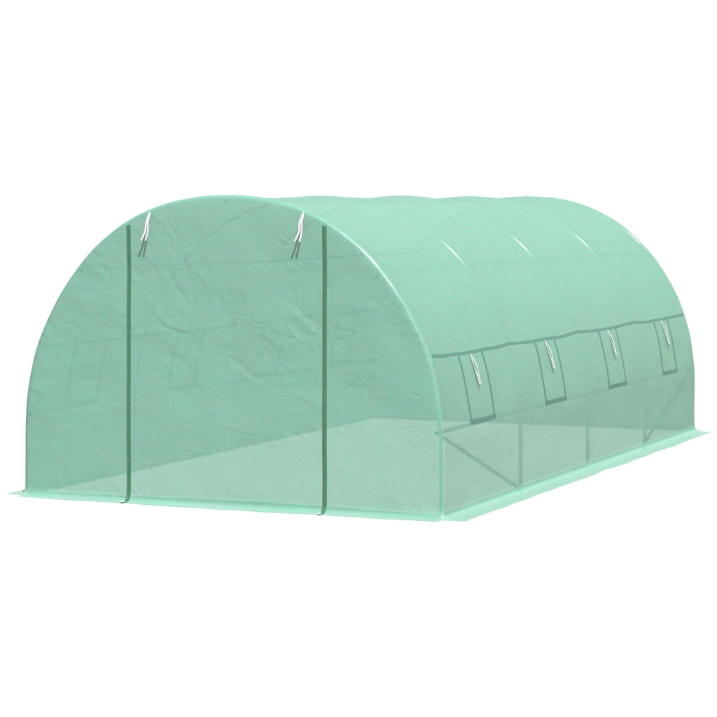 Serra Tunnel da Giardino ¨C Xylo ¨C Metallo Verde