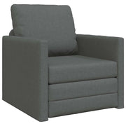 Divano letto | Sof¨¤ letto | Letto singolo 60cm Grigio scuro Tessuto