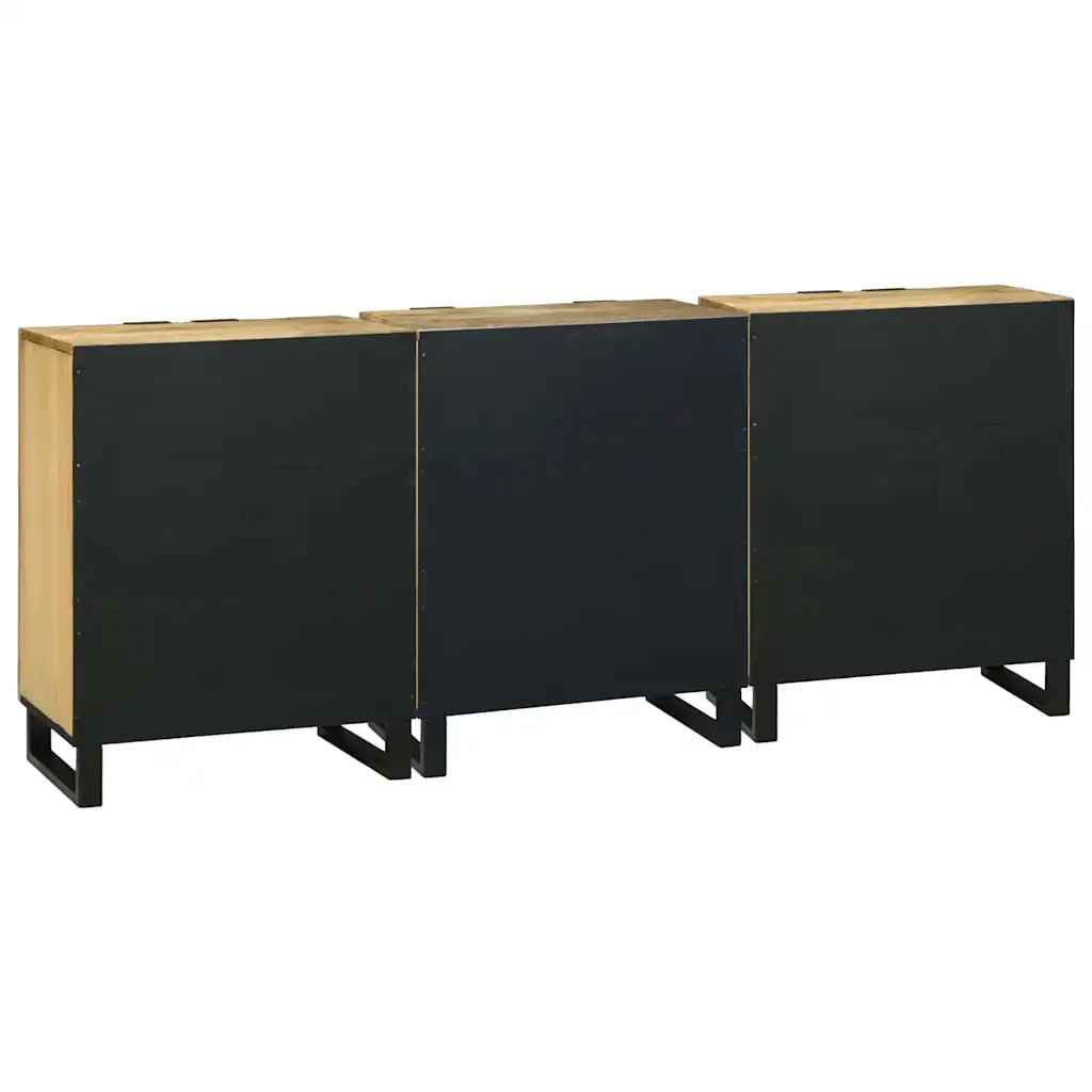 Set di mobili per il bagno 3 pcs Marrone Legno multistrato 3310041