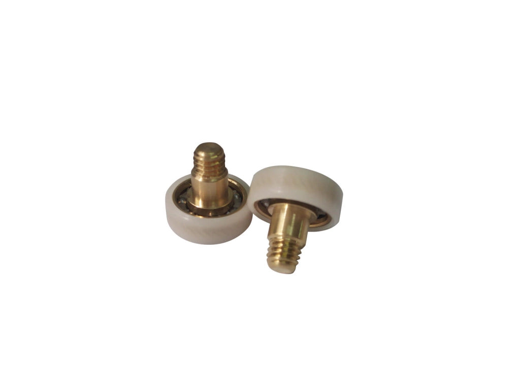 R400/183 - 17 LL M6 - Rotella di ricambio per box doccia - Kit 2 pezzi