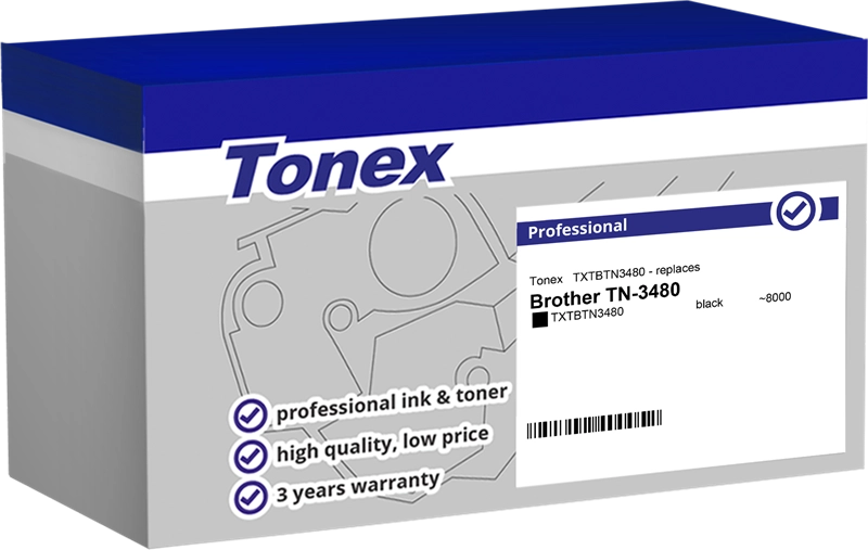 ORIGINAL Tonex toner nero TXTBTN3480 ~8000 Seiten