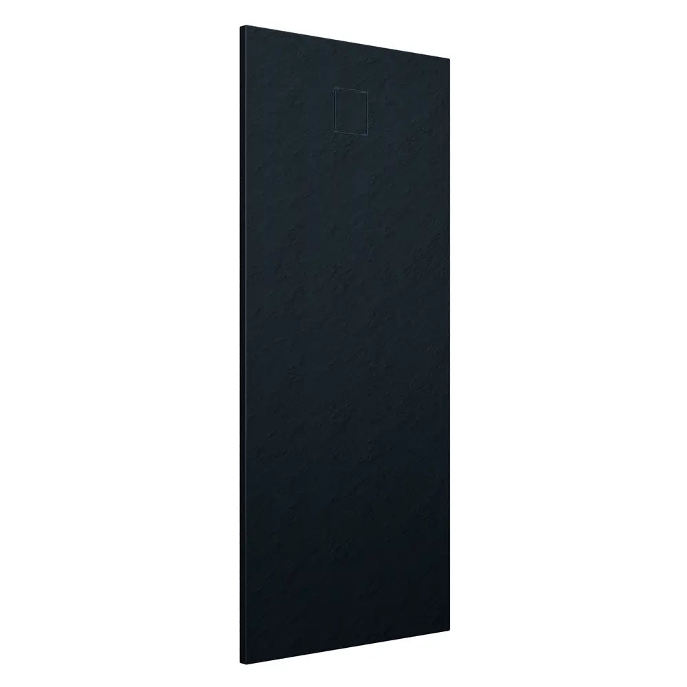 Piatto doccia 90x170 cm colore nero effetto pietra | Samos
