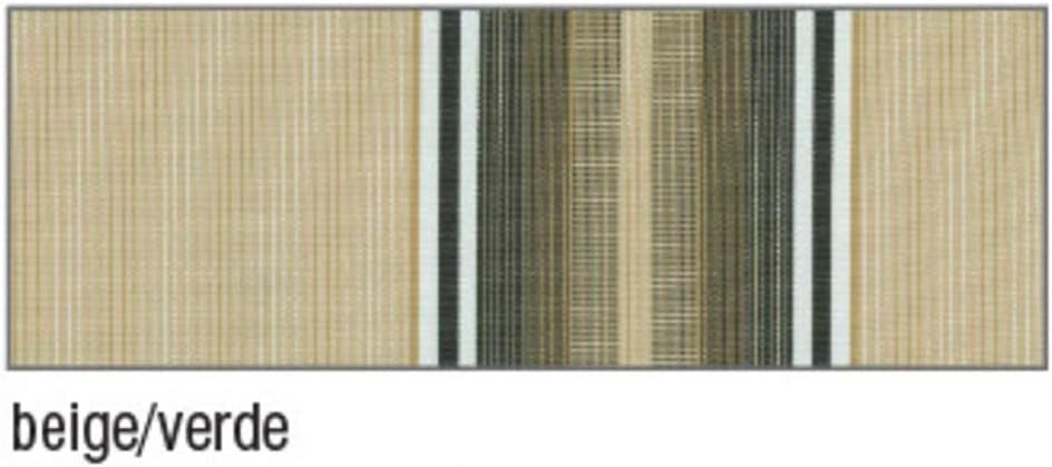Tenda da sole Panarea reclinabile beige/verde cm 300x250