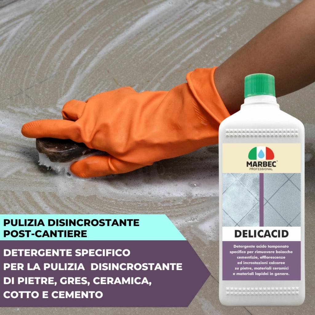 Acido tamponato DELICACID   1LT + Tampone Marrone