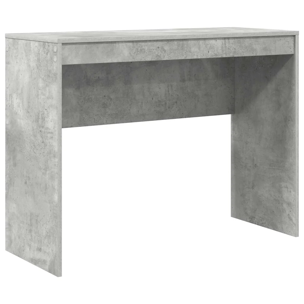Scrivania | Tavolo da Ufficio Grigio cemento 100 x 40 x 76 cm