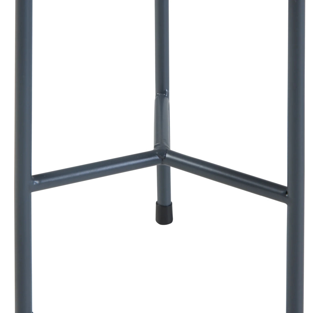 Supporto per piante da esterno 41 x 16 cm nero 03_0010358