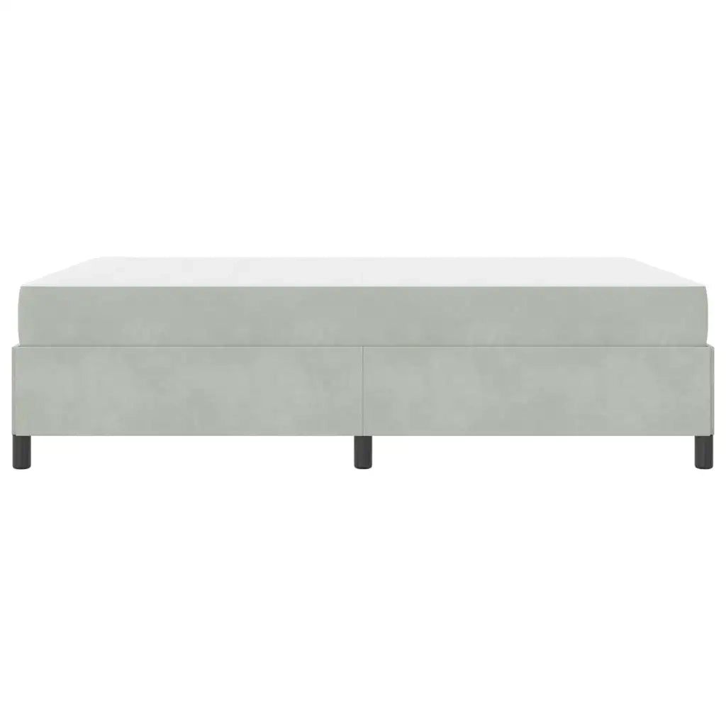 Struttura del letto Grigio chiaro 160 x 200 cm Tessuto 3399072