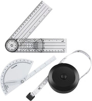 Meetlat multifunzionale a vapore - Vincitrice a vapore - Mini rullatore - PVC - Translucido - Ripiegabile 21.4*4.9 cm - Strumento di misura