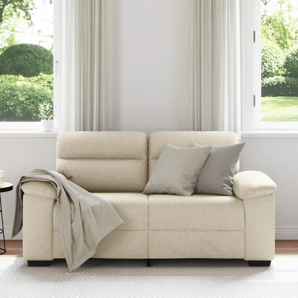 Divano a 2 Posti-Sofa 2 Posti 120 cm in Lino
