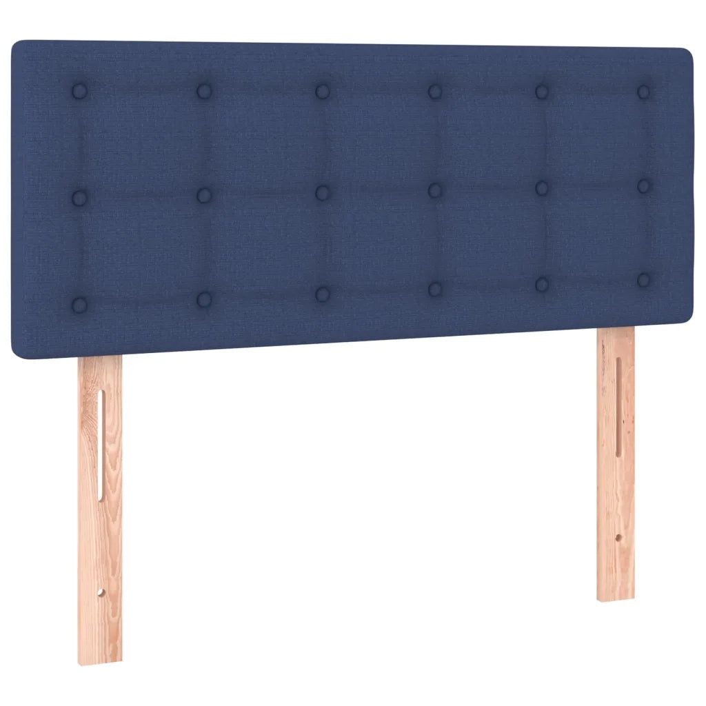 Giroletto a Molle con Materasso Blu 80x200 cm inTessuto