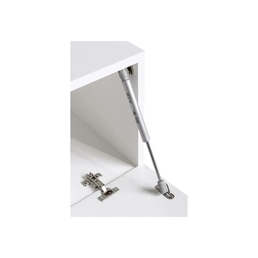 Set di mobili da soggiorno SWITCH XXIII – LED – Nero lucido – Design sospeso