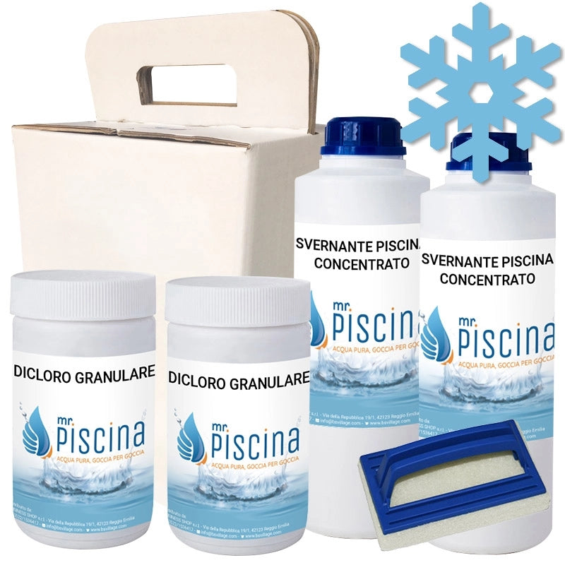 KIT SVERNANTE per piscine Volume piscina: Fino a 40 m³