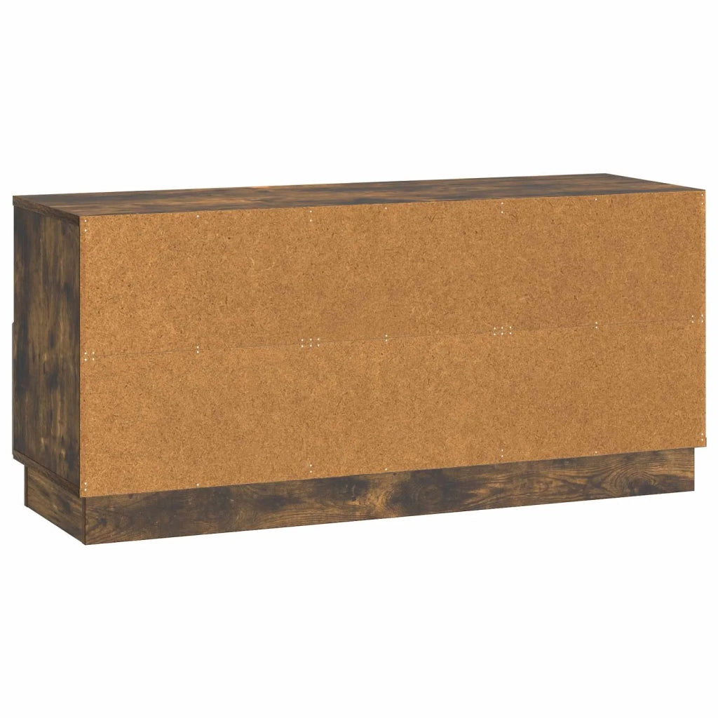 Mobile TV-Credenza per TV Rovere Fumo 102 x 34,5 x 47 cm Legno ingegnerizzato 676897