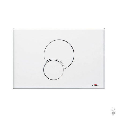 PLACCA MODELLO FIDIA DUO 2018- Cromo- KARIB- pezzi 1