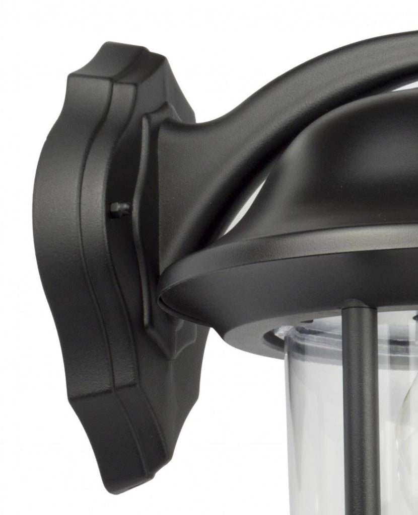 Applique esterna rétro nera 1 luce E27 IP43 SU-MA Prince