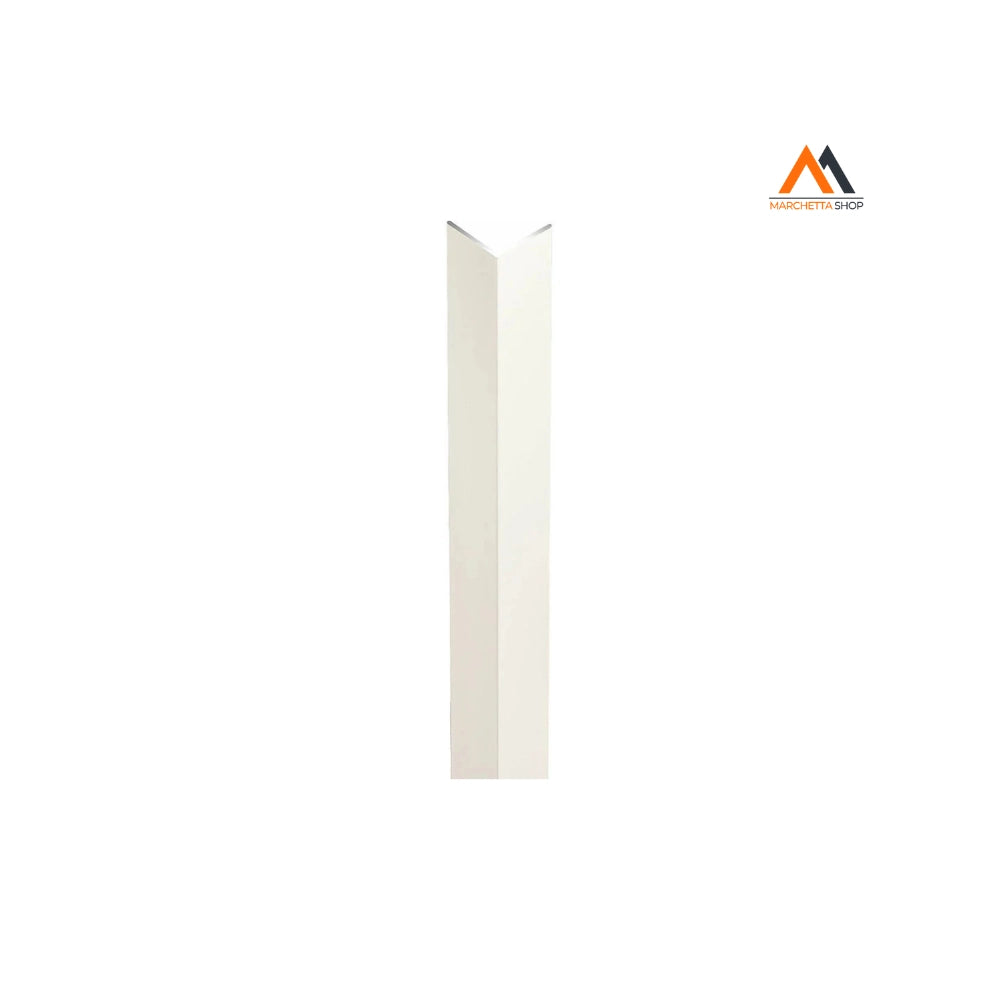 ANGOLARE 15X15 IN PVC BIANCO 2 MT
