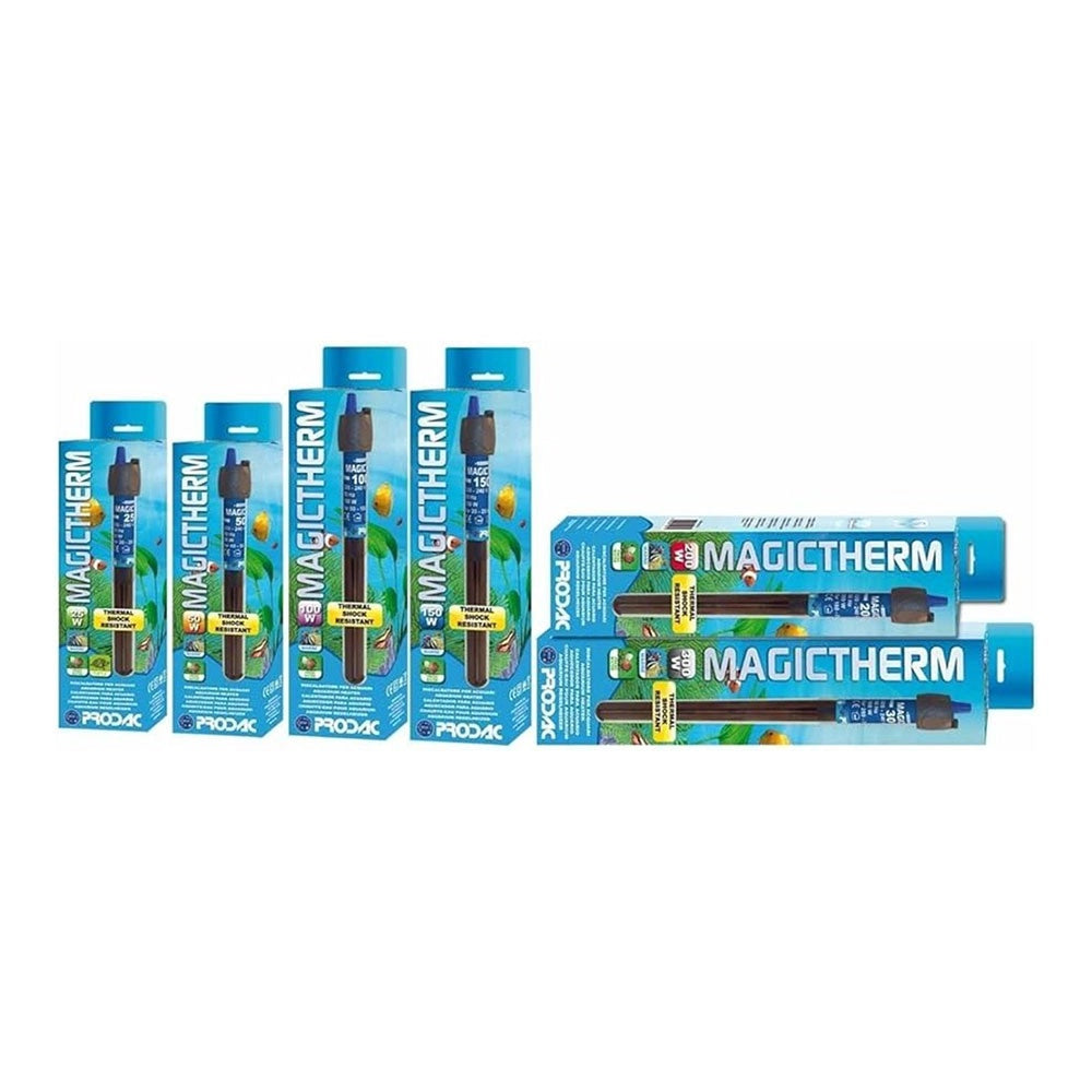 Prodac Magictherm - Termoriscaldatore regolabile in Vetro al Quarzo Wattaggio Riscaldatori e lampade terrario: 150W