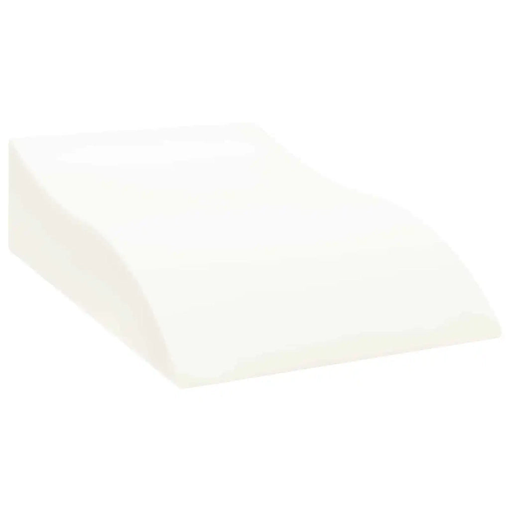 Cuscino per Gambe Bianco 68 x 40 x 18 cm Schiuma PU 42020188