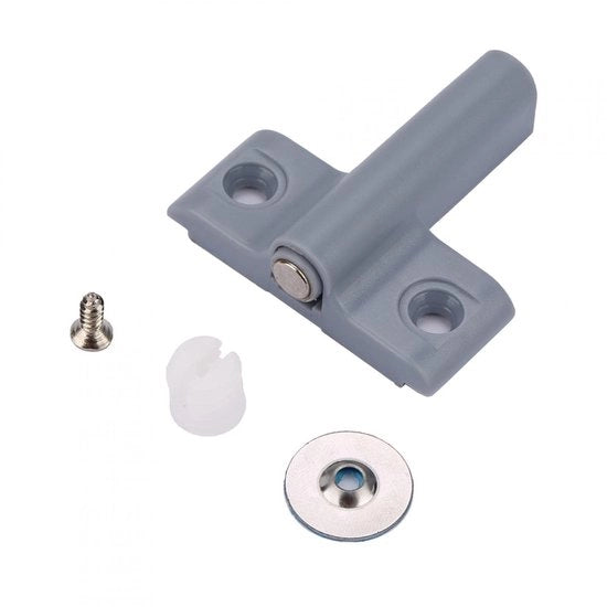 Sistema di drenaggio di cassa - 10 pezzi - Ricevitore magnetico di cassa - Maniglia senza rilascio - Bumper di ricarica con effetto di rimbalzo - Materiale ABS di alta qualità - Cassa drenante
