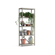 Scaffale Keter Planet 5 ripiani cm 76x32x176 h