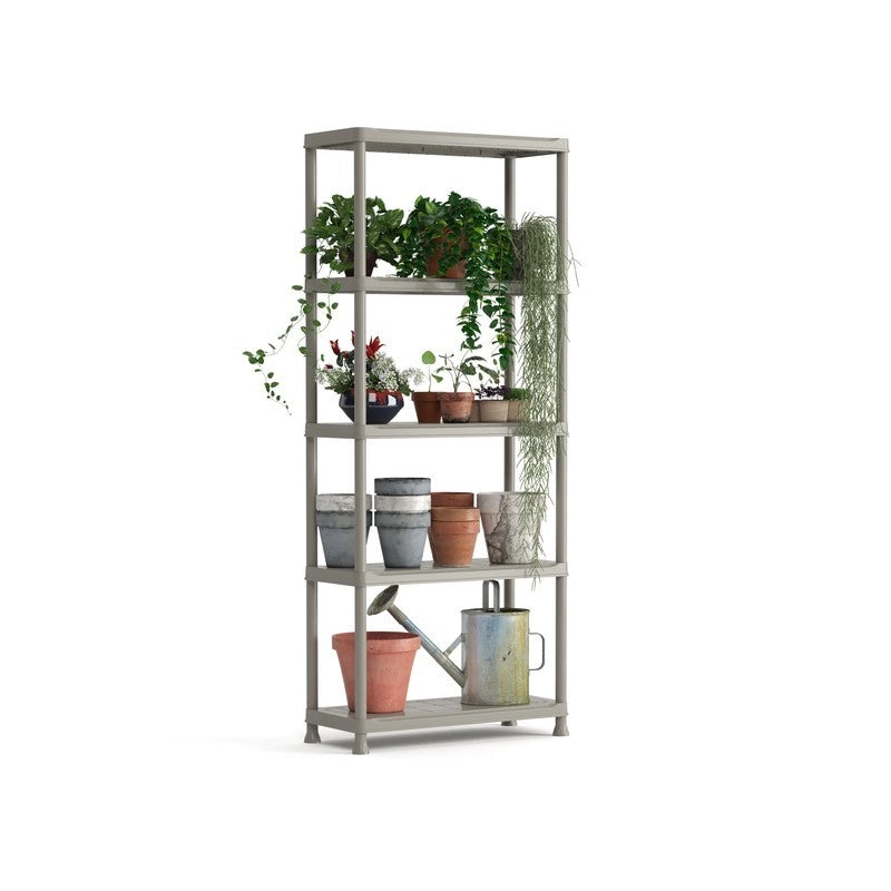 Scaffale Keter Planet 5 ripiani cm 76x32x176 h