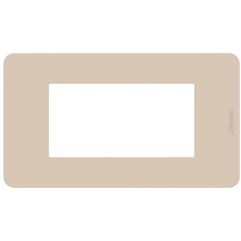 Placca Bticino MatixGO Tones 4 moduli ritual JA4804TR
