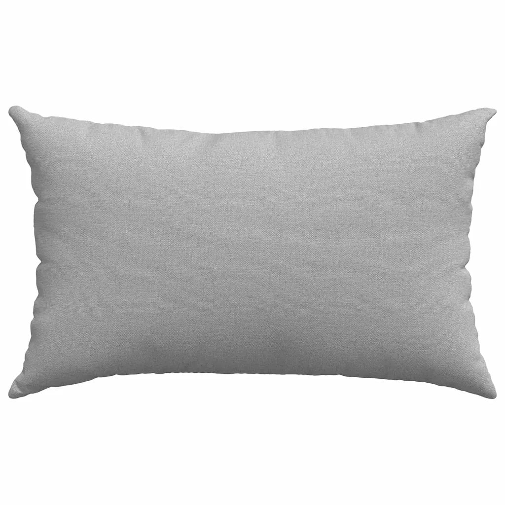 Cuscini da Divano 2 pcs Grigio Nuvola 50 x 30 cm Tessuto 42013623