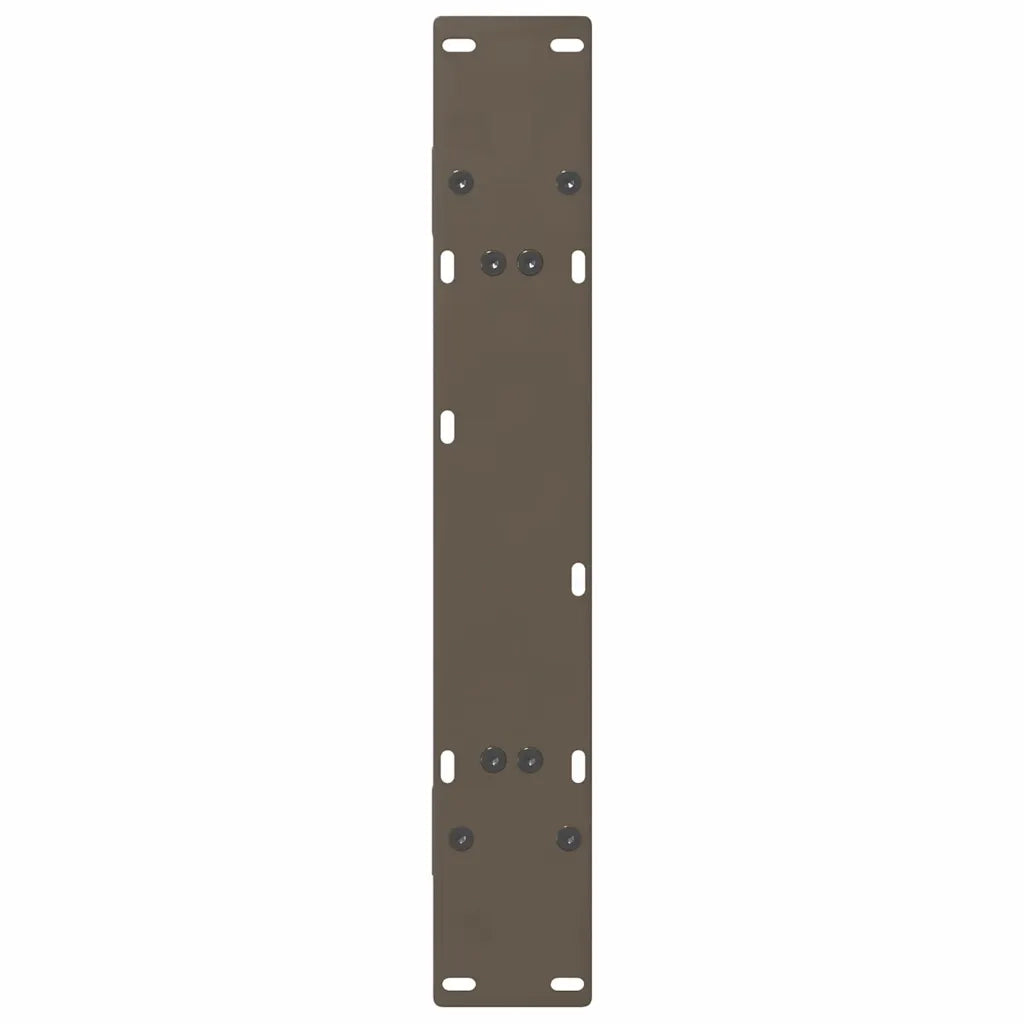 Gambe per tavolo da pranzo a forma di A 2 pz 80x(72-73) cm in acciaio 4012859