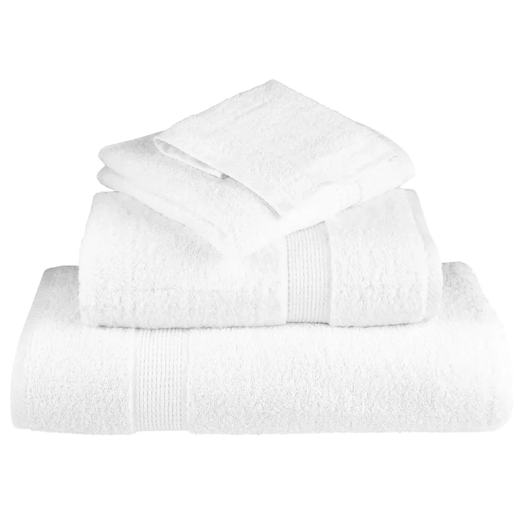 Asciugamani per sauna Premium SOLUND 2 pz Bianco 80x200 cm 600 g/m² 137136