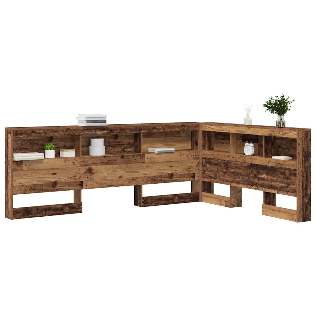 Testata contenitore Legno vecchio 140 cm Legno multistrato 3335547